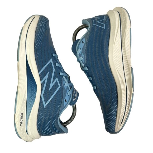 New Balance Womens FuelCell Walker Elite Running Shoes Light Blue sz 8 - Picture 4 of 9
